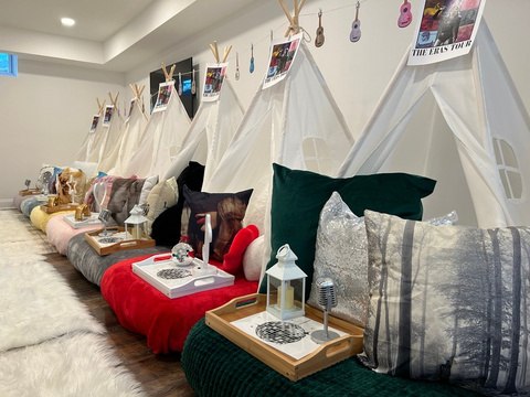 Eras Tour themed party setup